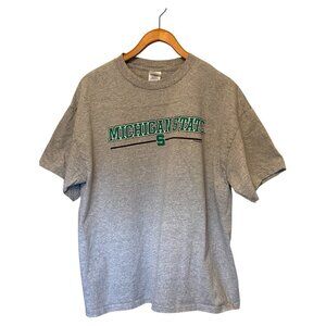 Michigan State Spartans Gray S/S T-Shirt Men's Size XL NCAA